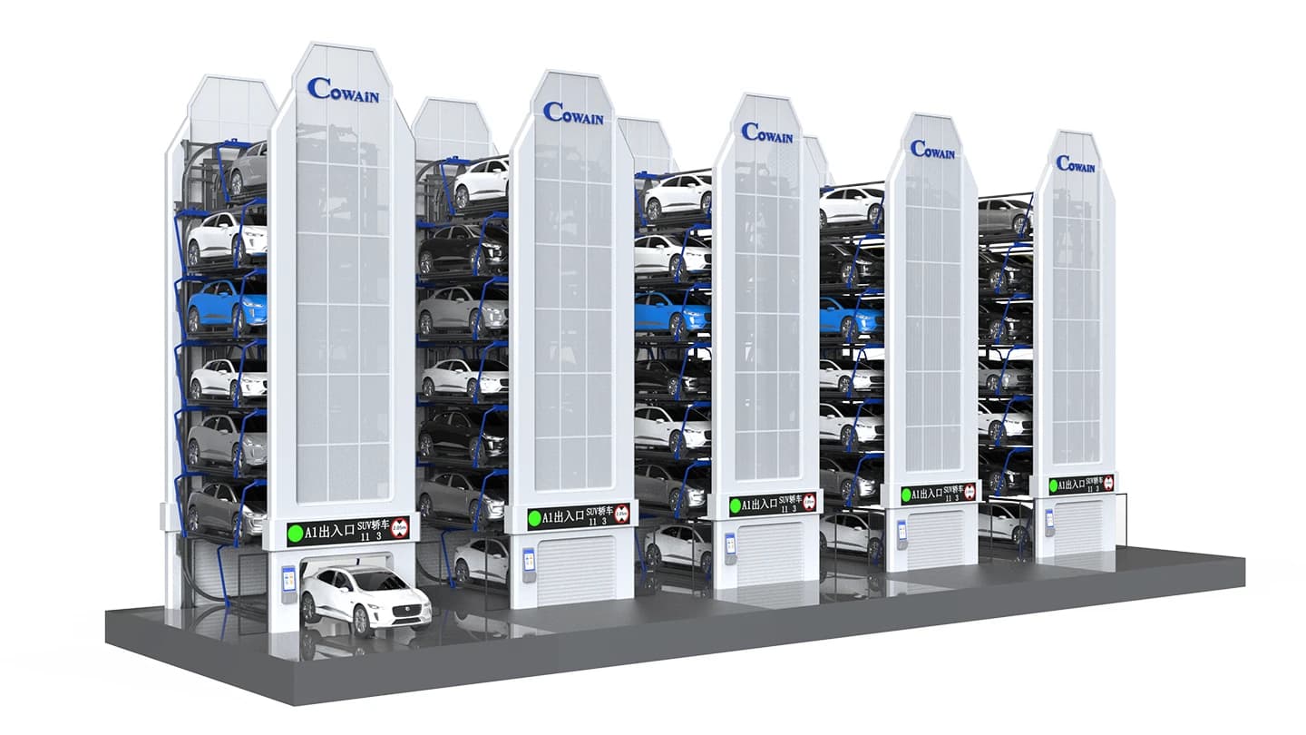 โซลูชันจอดรถอัตโนมัติแบบโรตารี - CoPARK