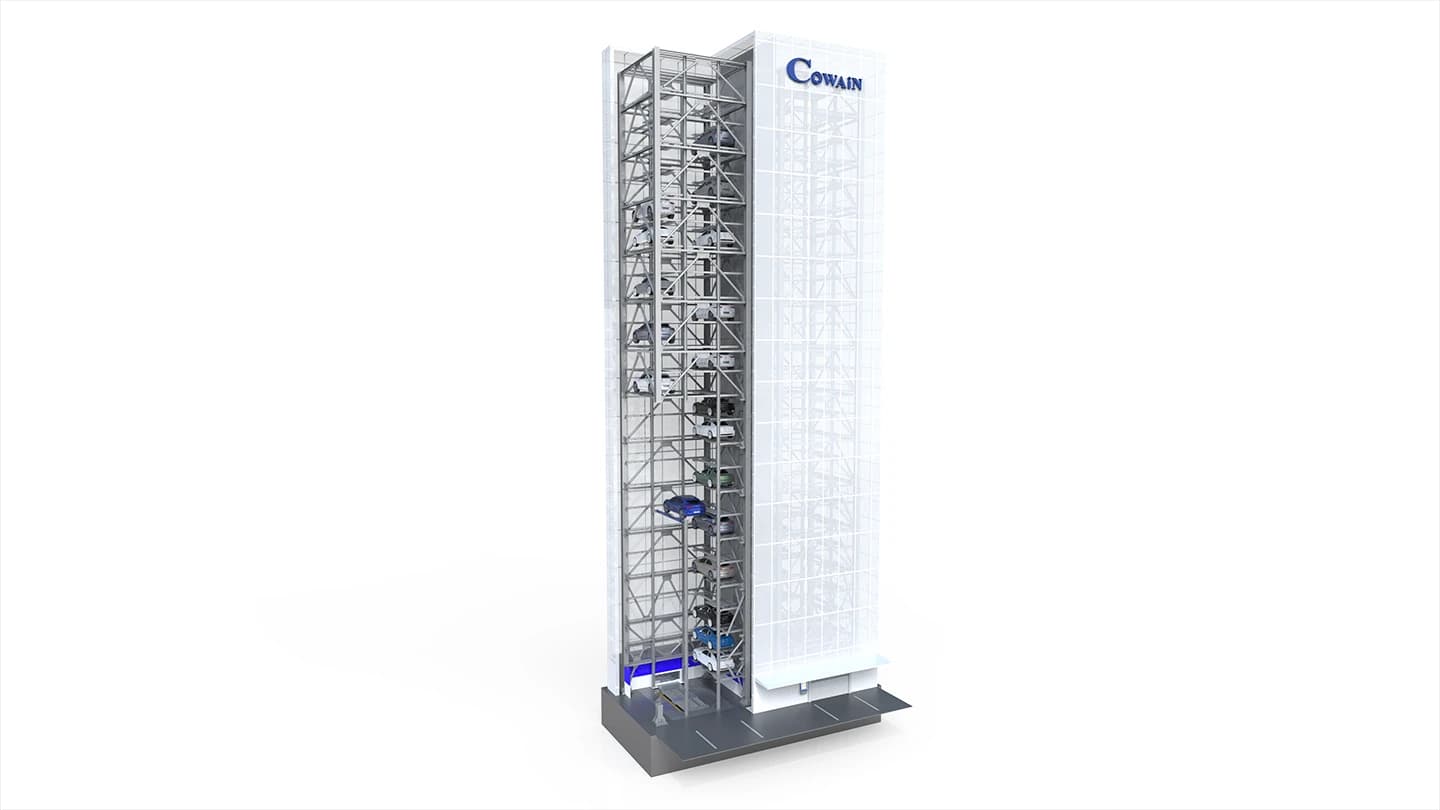 โซลูชันจอดรถอัตโนมัติแบบทาวเวอร์ - CoPARK