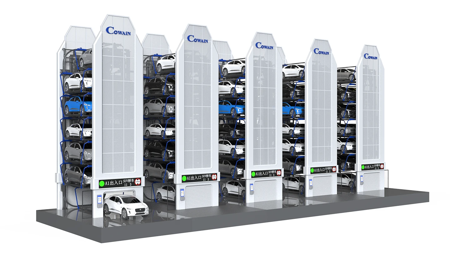 โซลูชันจอดรถอัตโนมัติแบบโรตารี - CoPARK